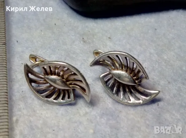 ФЕШЪН АРТ ДИЗАЙН АЖУРНИ СРЕБЪРНИ ОБЕЦИ СРЕБРО 925 с АНГЛИЙСКО ЗАКОПЧАВАНЕ 49929, снимка 6 - Обеци - 50072841