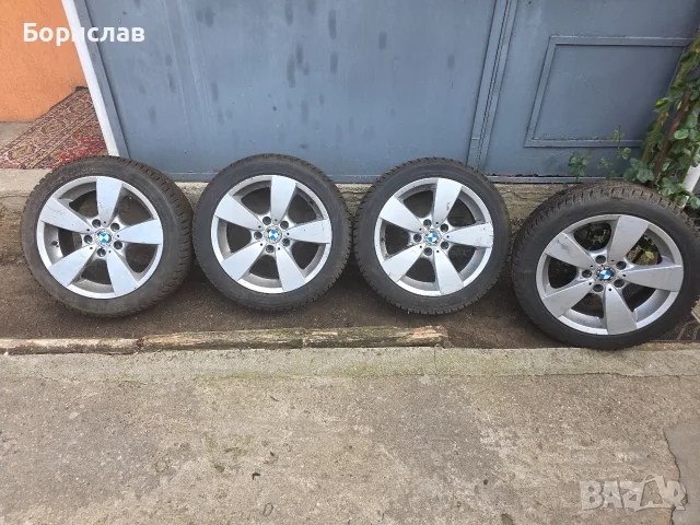 джанти 17 бмв с зимни гуми, снимка 2 - Гуми и джанти - 55831276