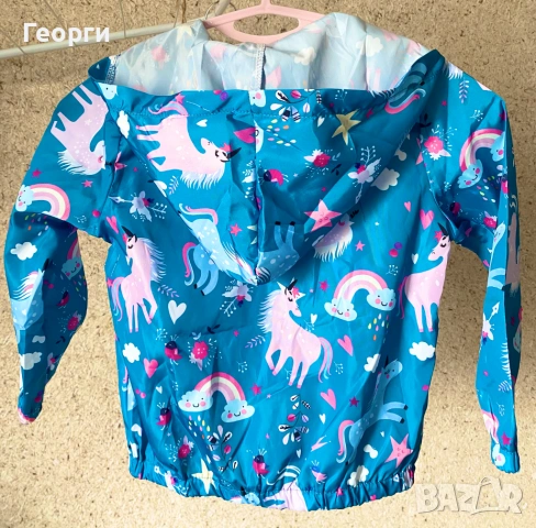 Пролетно яке за момиче тип ветровка, 2 шарки., снимка 9 - Детски якета и елеци - 53910071