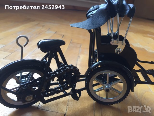 Колекционерска механична метална  рикша - виетнамска, снимка 8 - Колекции - 30370431