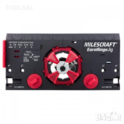 Комплект шаблони Milescraft за мебелни панти, снимка 3 - Други инструменти - 37181719