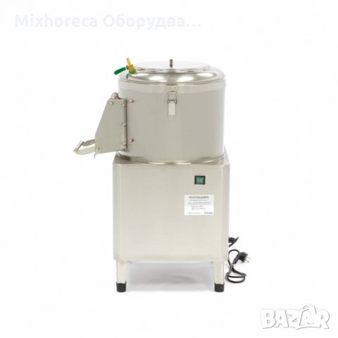 Картофобелачка 300 кг. за час с връзка за вода и дренаж за отпадъци, 2 - 3 минути на цикъл, снимка 5 - Друго търговско оборудване - 35588450