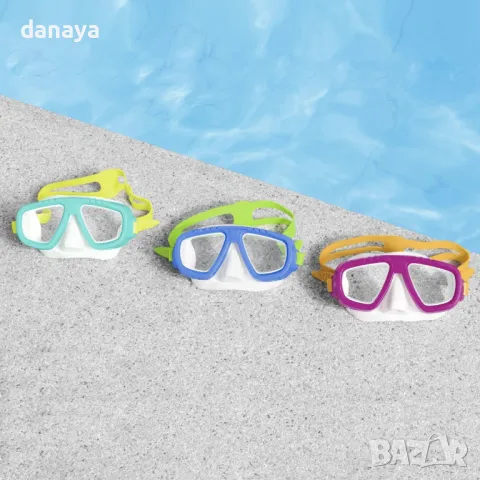 5818 Детска маска за плуване Bestway очила за гмуркане, снимка 4 - Водни спортове - 49514591