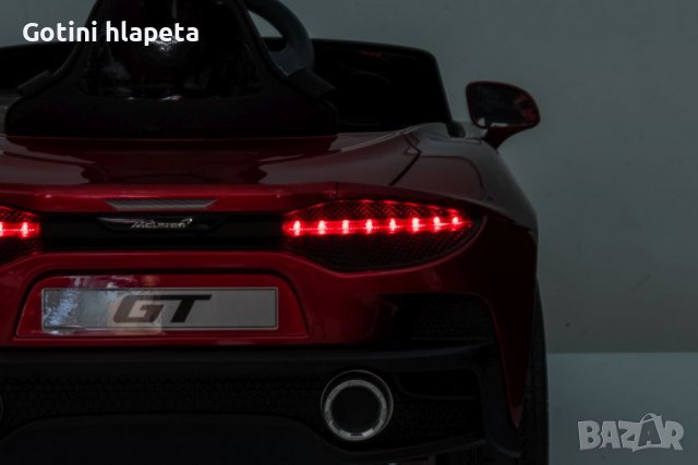 Акумулаторен КОЛА Licensed Mclaren GT 12V с меки гуми с Кожена седалка MP3, снимка 14 - Детски велосипеди, триколки и коли - 37014489