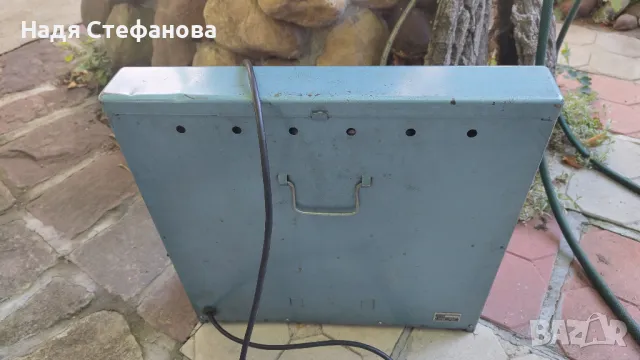 Ретро отоплителна печка, ЕЛЕКТРОКАМИН УГОЛЕК, 1250w, 1973 г, имитация огън, снимка 14 - Антикварни и старинни предмети - 47417669