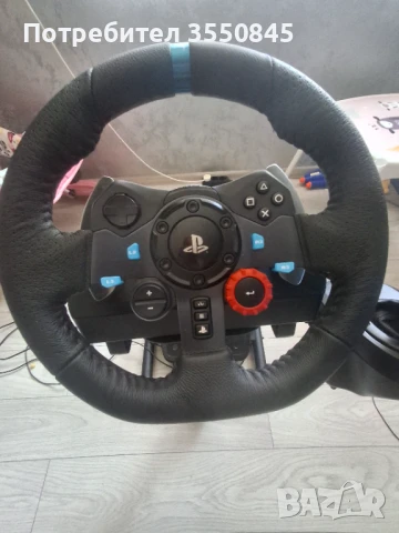 Logitech G 29 + и стойка , снимка 1