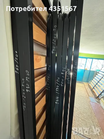 Подматрачни рамки метални с шперплатови ламели, снимка 7 - Други стоки за дома - 48606780