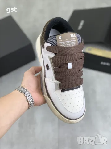 Уникални Редки Amiri Emil Амири Дизайнерски Маратонки Унисекс Мъжки дамски кецове , снимка 1