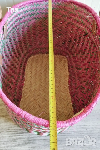 НОВА много голяма сламена чанта , снимка 8 - Чанти - 52223278