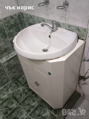 пвц шкаф долен за баня 60 см горен мдф на 60, снимка 2 - Шкафове - 51967486