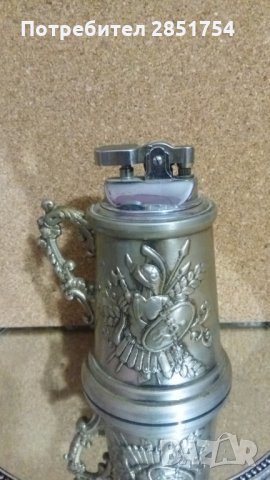 Старинна бензинова запалка, снимка 4 - Антикварни и старинни предмети - 31473645