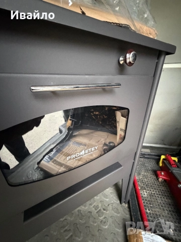 Печка Прометей с фурна на твърдо гориво , снимка 6 - Отоплителни печки - 52068898