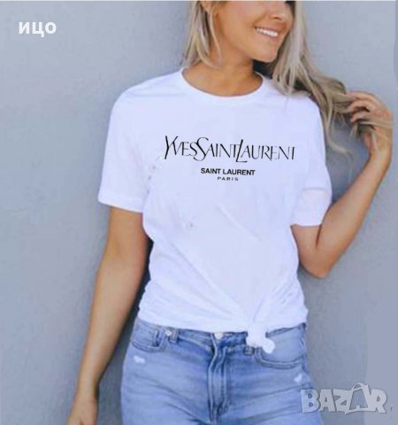Тениски Yves Saint Laurent JSL Принт Модели,размери и цветове, снимка 4 - Тениски - 29696194