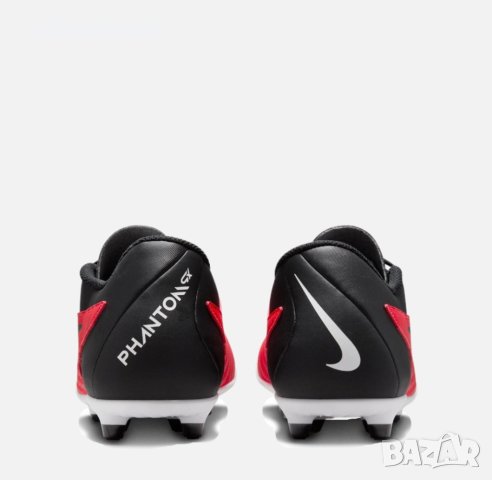 Футболни обувки калеври Nike Phantom GX Club Black/Red DD9483-600, снимка 4 - Футбол - 42371476