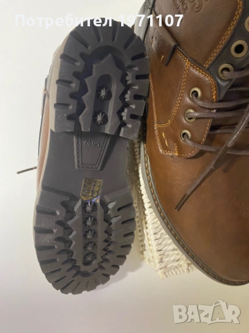 Мъжки боти Mens Oxford boots hand made номер 42, снимка 4 - Мъжки боти - 53090873