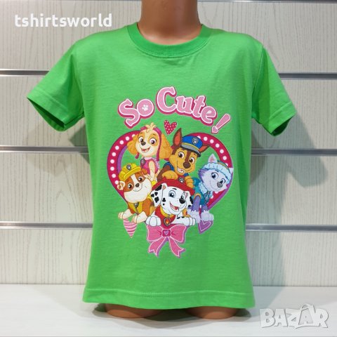 Нова детска тениска с дигитален печат PAW Patrol (Пес патрул) - So Cute, снимка 7 - Детски тениски и потници - 37494639