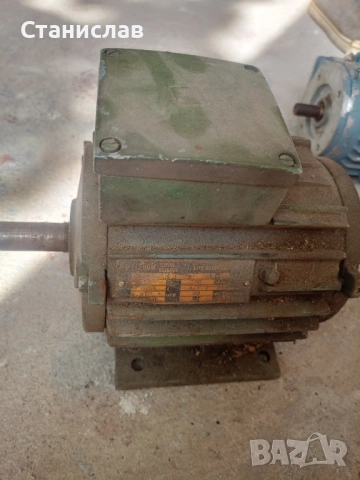 Ел.двигател ЕЛПРОМ Троян 220/380V 0,75kW, снимка 2 - Електродвигатели - 51930384