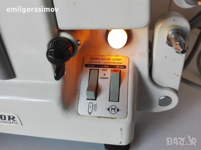 Две немски киномашини и лампи за киномашини. , снимка 12 - Антикварни и старинни предмети - 32661618