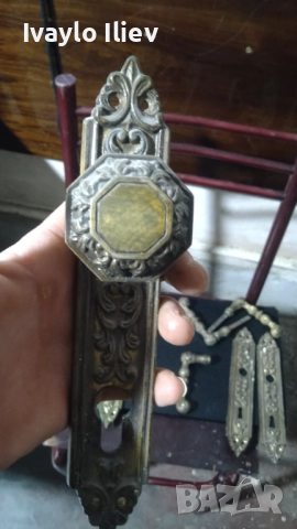 Бронзови дръжки за врати , снимка 2 - Други - 52824571