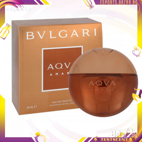 Bvlgari AQVA Amara 50ml тоалетна вода за мъже EDT Eau De Toilette