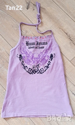 Дамски потник с гол гръб