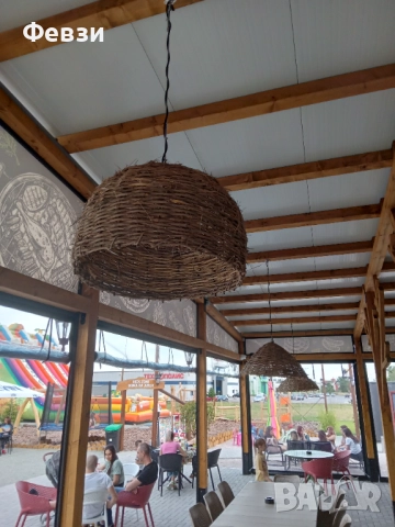 Плетен полилей, снимка 8 - Полилеи - 51736492