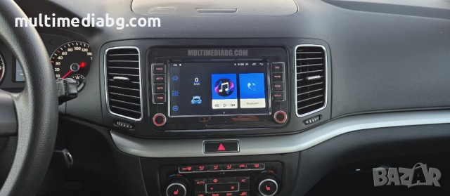 Volkswagen Sharan 2010-2018 7" Мултимедия Навигация Android, снимка 3 - Аксесоари и консумативи - 51667864