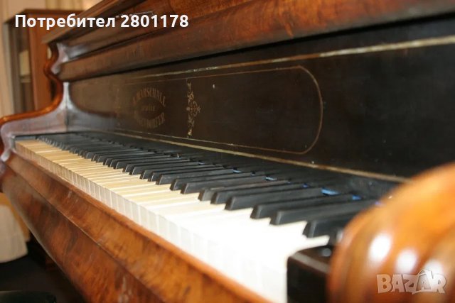 пиано  старинен роял Bösendorfer, снимка 4 - Пиана - 38393690