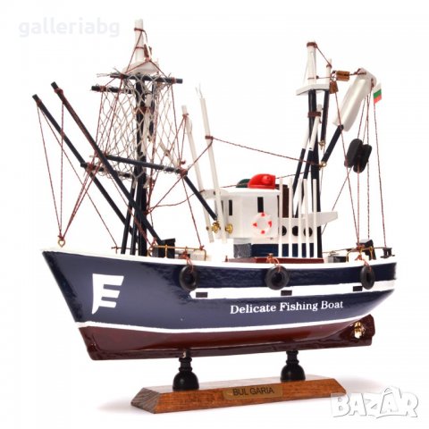 Рибарска лодка, снимка 1 - Морски сувенири - 39851961