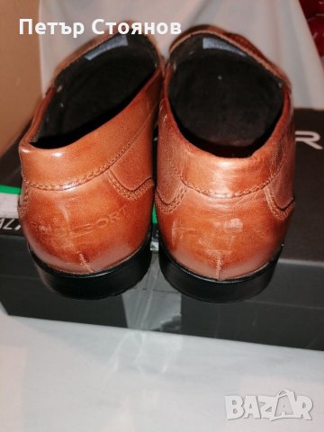 Мъжки мокасини от естествена кожа ROCKPORT №45, снимка 7 - Официални обувки - 31333730