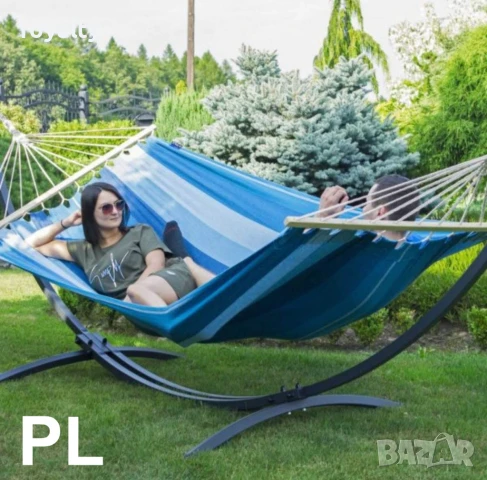 Двоен хамак за релакс – модел ED-HMK1, снимка 2 - Други стоки за дома - 51221951