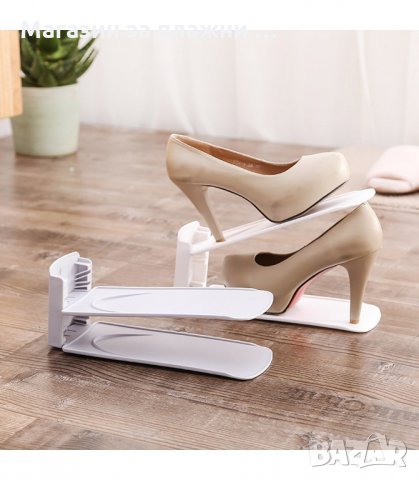 ПРАКТИЧЕН ОРГАНАЙЗЕР ЗА ОБУВКИ, СПЕСТЯВАЩ МЯСТО - код 2111, снимка 14 - Органайзери - 34225435