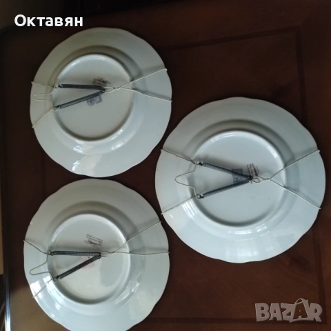 Порцеланови чинии за стена, снимка 2 - Декорация за дома - 53227249