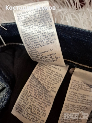 . Нови. Дамски оригинални дънки. TOMMY HILFIGER. RW STRAIGHT FIT ROME. , снимка 7 - Дънки - 53242450