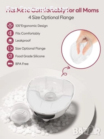 Нова Електрическа помпа за кърма – безжична, силна, тиха, снимка 5 - Помпи за кърма - 51186834