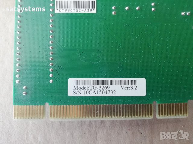 PCI Lan Card 10/100/1000Mbps TP-Link TG-3269 v3.2, снимка 8 - Мрежови адаптери - 33903184