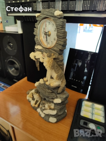 🕒 Часовник "Вълк на скалите" Работещ с батерии. В отлично състояние., снимка 6 - Други - 51982956