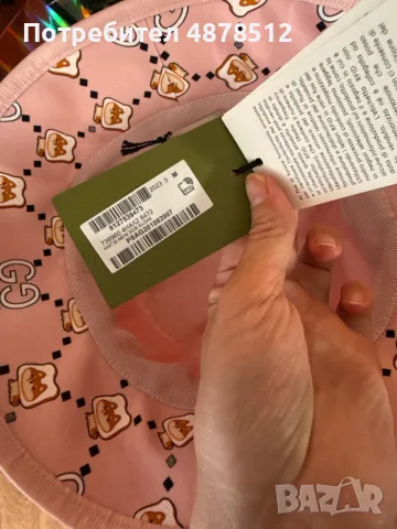 Нова шапка Gucci с етикет, снимка 3 - Шапки - 55904674