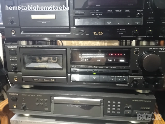 Technics RS BX 727 с дистанционно