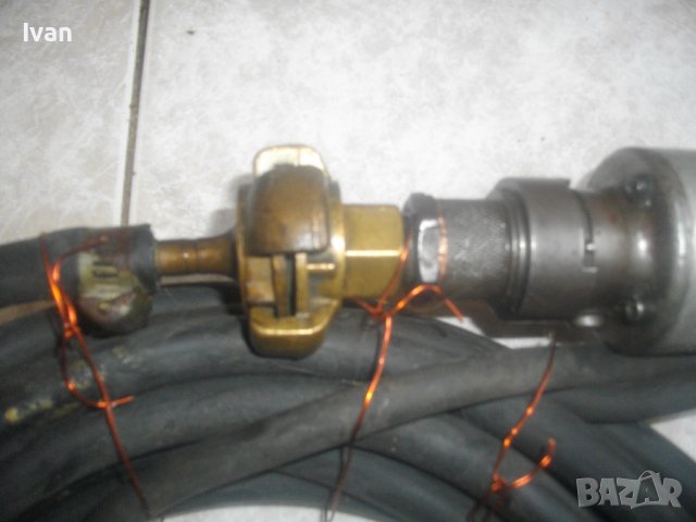 MICHELIN-MADE IN FRANCE-ф8мм-Пневматичен Профи Прав Шлайф/8м. Маркуч/Манометър, снимка 5 - Други инструменти - 37198581