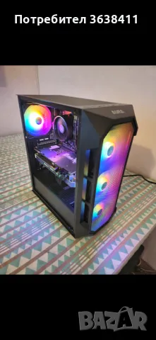 Геймърски компютър гаранция/Ryzen 5 5600x 16GB,GTX 1080 8GB, 128 GB SSD, HDD 1TB, снимка 1