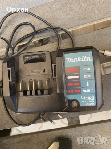Заглавие: Комплект винтоверт Makita DF457D 18V (зарядно DC18WA + 2 батерии , снимка 2 - Винтоверти - 55993757