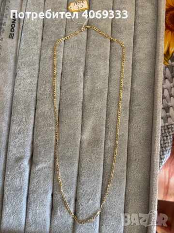 Нов златен синджир картие 3.2гр 14к, снимка 9 - Колиета, медальони, синджири - 50943995
