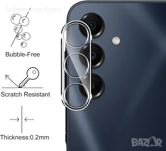 Стъклен Протектор за Камера за Samsung Galaxy A16