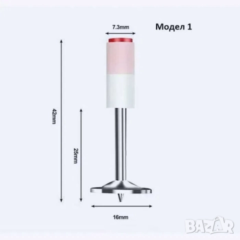 Нов пистолет за забиване на пирони По-качествен модел, дърво, метал, бетон, Пълен комплект+50 пирона, снимка 7 - Други инструменти - 52217386