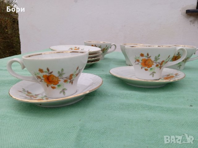 Порцеланови български чаши за кафе, снимка 2 - Чаши - 35118731