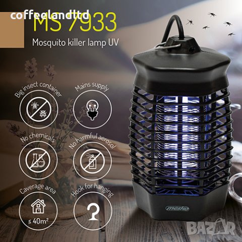 UV Лампа против комари 40 m2  MS 7933, снимка 6 - Други - 31480816