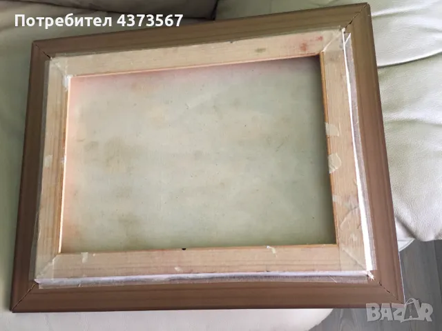 картина „ Залез край морето“ , техника маслени бои/платно, снимка 4 - Картини - 49299737