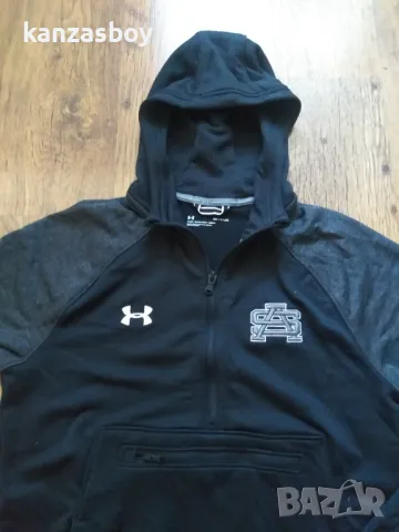 Under Armour Sweatshirts Fleece Hoodie - страхотно мъжко горнище S, снимка 2 - Спортни дрехи, екипи - 47669455