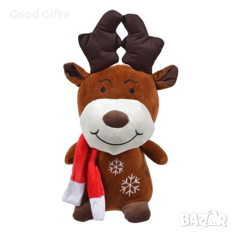 Коледно плюшено еленче, 40см